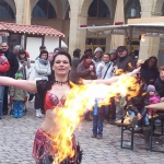 Feuer Show (Markt Chemnitz)